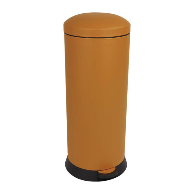 Prosper la poubelle française - Poubelle cuisine à pédale 30L Caramel