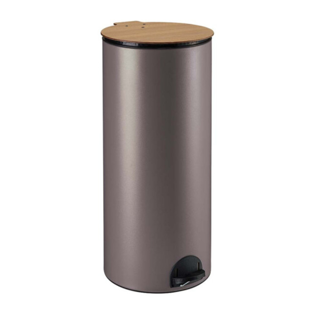 Prosper la poubelle française - Poubelle cuisine à pédale 30L Gris Ardoise