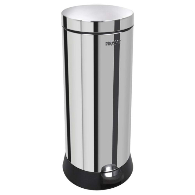 Prosper la poubelle française - Poubelle cuisine à pédale 30L Inox