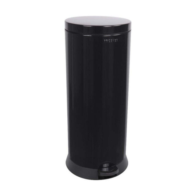 Prosper la poubelle française - Poubelle cuisine à pédale 30L Noir Graphite