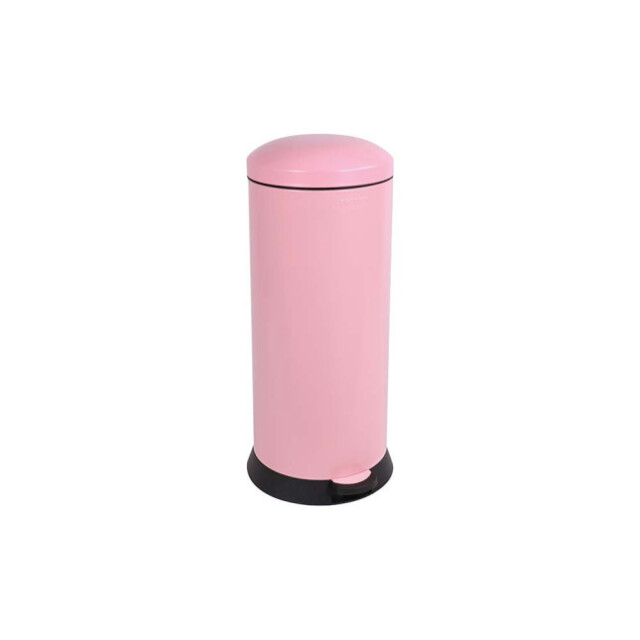 Prosper la poubelle française - Poubelle cuisine à pédale 30L Rose Dragée