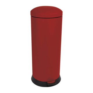 Poubelle cuisine à pédale 30L Rouge Cerise par la marque Prosper la poubelle française Prosper la poubelle française - Poubelle cuisine à pédale 30L Rouge Cerise
