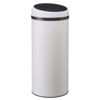 Prosper la poubelle française - Poubelle cuisine automatique 45L Blanc Coton