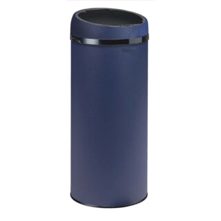 Prosper la poubelle française - Poubelle cuisine automatique 45L Bleu Minéral
