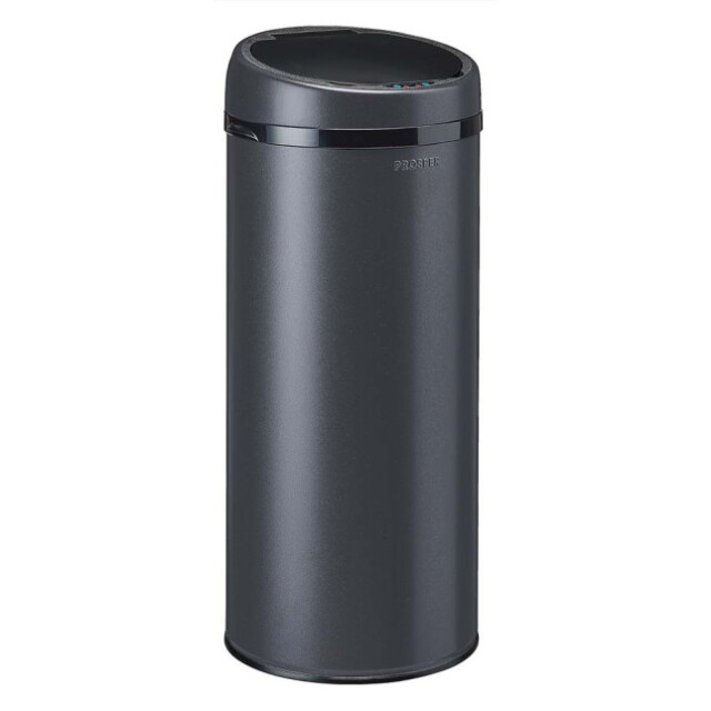Prosper la poubelle française - Poubelle cuisine automatique 45L Gris Anthracite