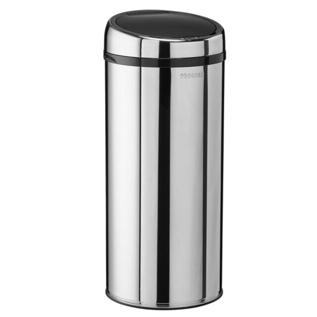 Prosper la poubelle française - Poubelle cuisine automatique 45L Inox