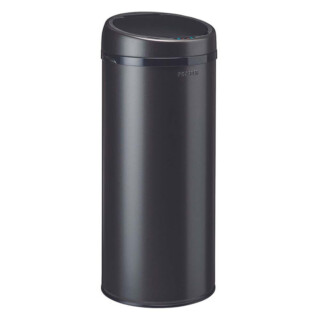 Prosper la poubelle française - Poubelle cuisine automatique 45L Noir Basalte