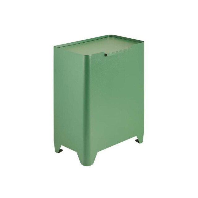 Prosper la poubelle française - Poubelle cuisine de tri sélectif 2x20L avec seaux Vert Natura