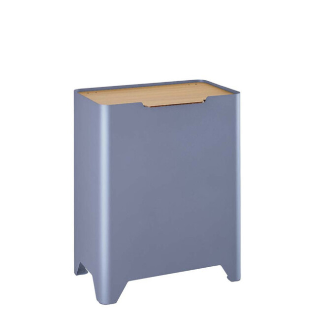 Prosper la poubelle française - Poubelle cuisine de tri sélectif 2x30L Bleu Lavande