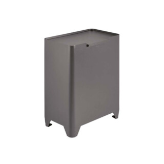 Prosper la poubelle française - Poubelle cuisine de tri sélectif 2x30L Gris Ardoise
