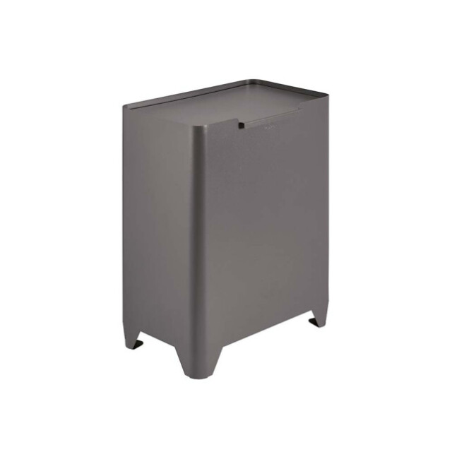 Prosper la poubelle française - Poubelle cuisine de tri sélectif 2x30L Gris Ardoise