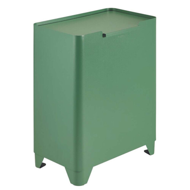 Prosper la poubelle française - Poubelle cuisine de tri sélectif 2x30L Vert Natura