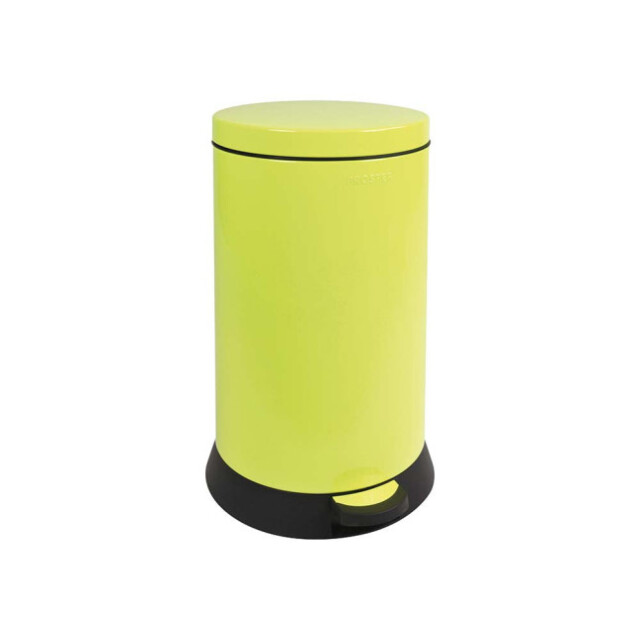 Prosper la poubelle française - Poubelle de cuisine à pédale 20L Jaune Fluo