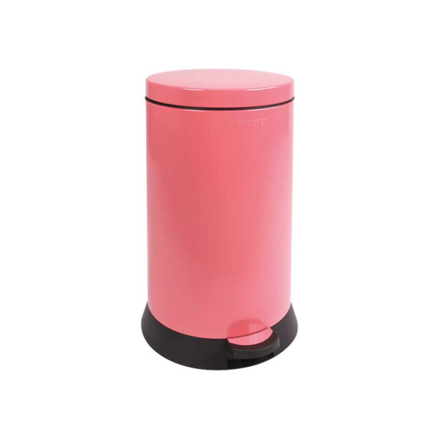 Prosper la poubelle française - Poubelle de cuisine à pédale 20L Rose Litchi