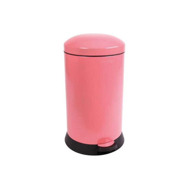 Prosper la poubelle française - Poubelle de cuisine à pédale 20L Rose Litchi