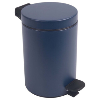 Poubelle salle de bain à pédale 3L Bleu Minéral par la marque Prosper la poubelle française Prosper la poubelle française - Poubelle salle de bain à pédale 3L Bleu Minéral