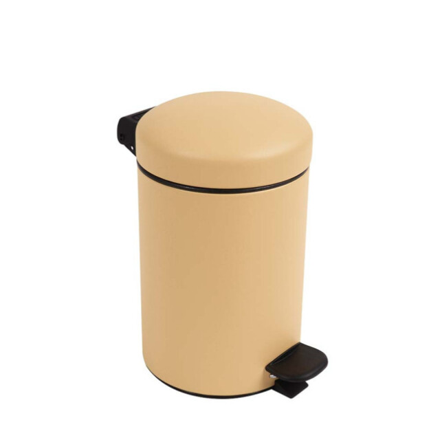 Prosper la poubelle française - Poubelle salle de bain à pédale 3L Sable