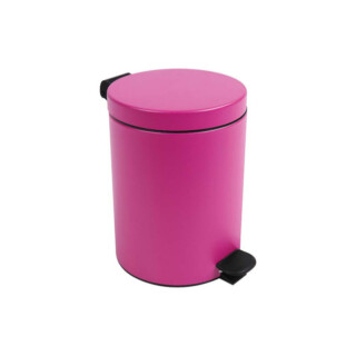 Poubelle salle de bain à pédale 5L Rose Pitaya par la marque Prosper la poubelle française Prosper la poubelle française - Poubelle salle de bain à pédale 5L Rose Pitaya