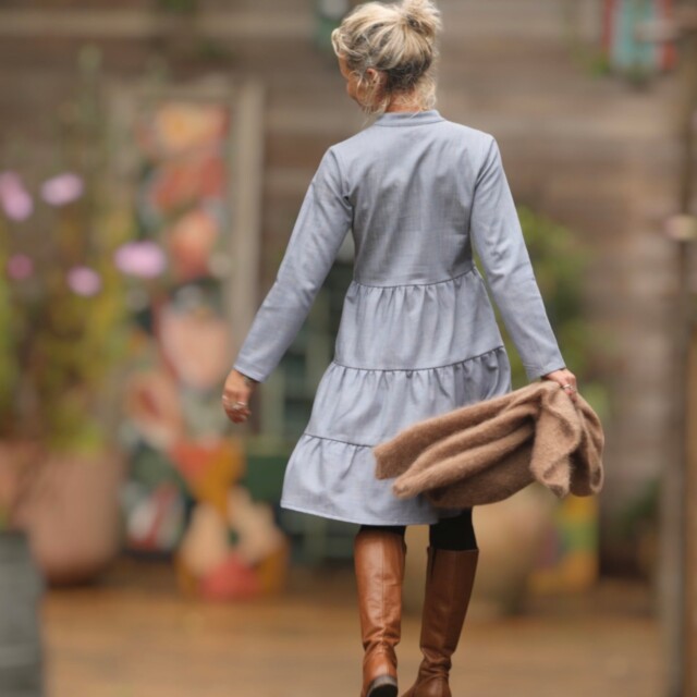 Quintessence - Robe Bella - jean beu clair