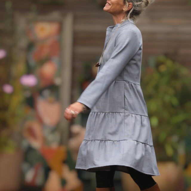 Quintessence - Robe Bella - jean beu clair