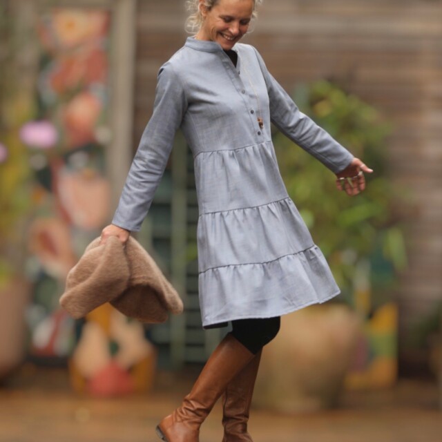 Quintessence - Robe Bella - jean beu clair