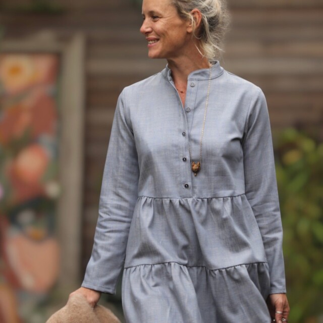 Quintessence - Robe Bella - jean beu clair