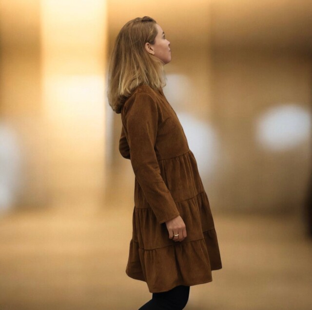 Quintessence - Robe Bella - vichy écureuil