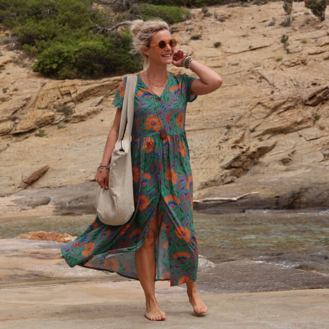 Quintessence - Sac Alfred en lin naturel - doublure en lin chamois