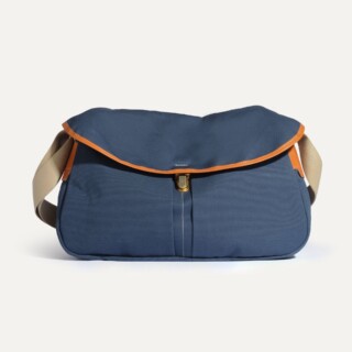 Bleu de Chauffe - Sac besace Léon  Bleu Marin