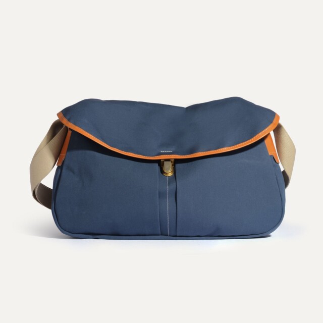 Bleu de Chauffe - Sac besace Léon – Bleu Marin