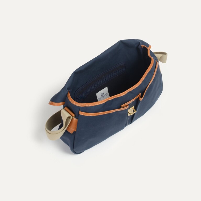 Bleu De Chauffe - Sac besace Léon - Bleu Marin