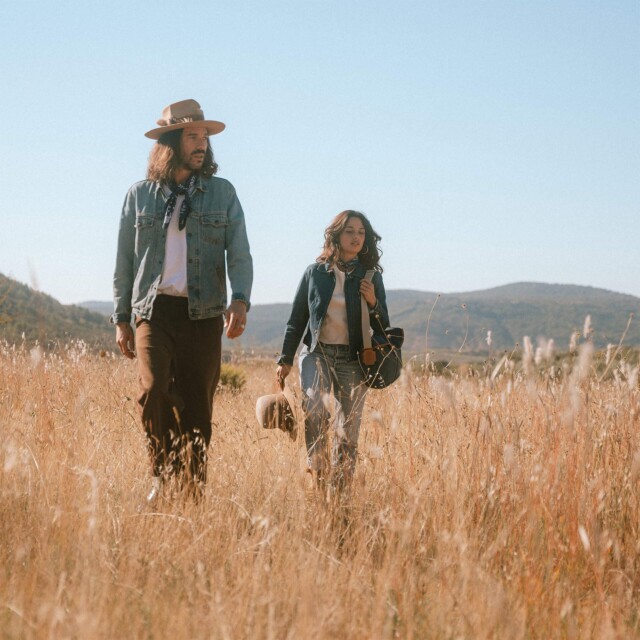 Bleu De Chauffe - Sac besace Léon - Bleu Marin