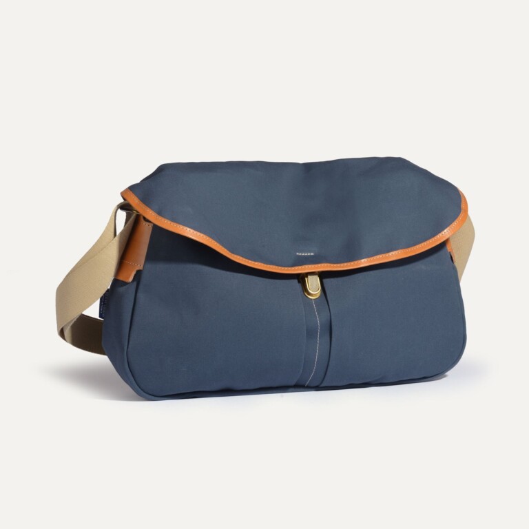Bleu De Chauffe - Sac besace Léon - Bleu Marin