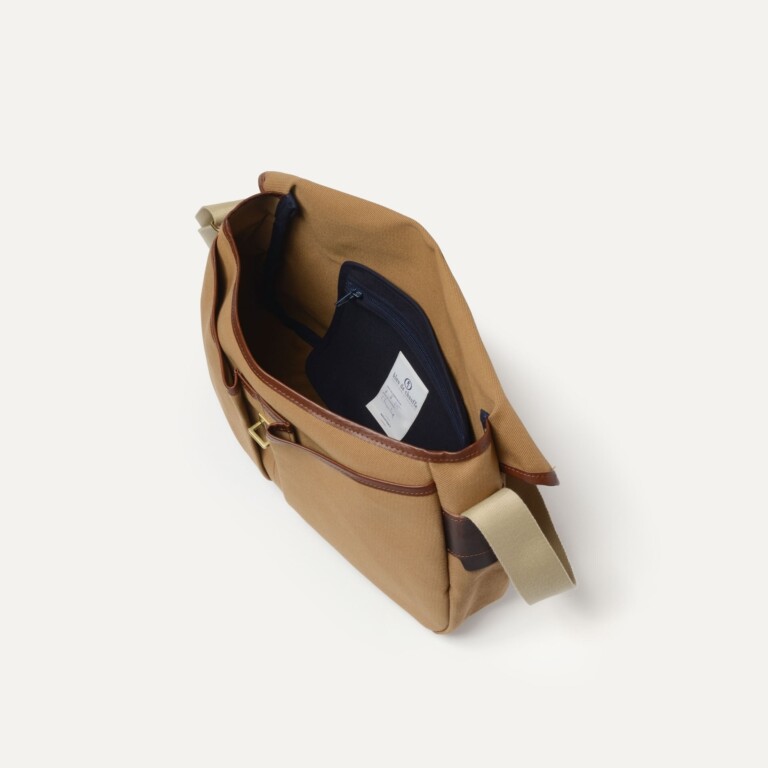 Bleu De Chauffe - Sac besace Léon - Camel