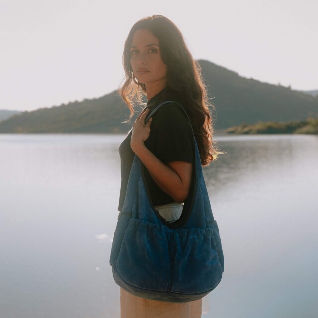 Bleu De Chauffe - Sac Paula - Bleu Agate