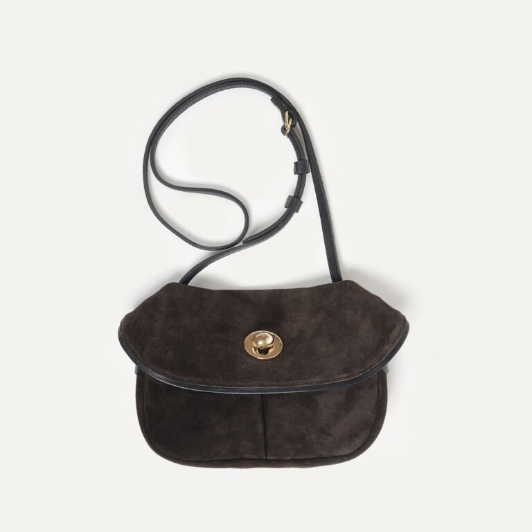 sac mini janice mini jane marron fonce exclu web 1 Bleu De Chauffe - Mini sac Jane - Marron foncé