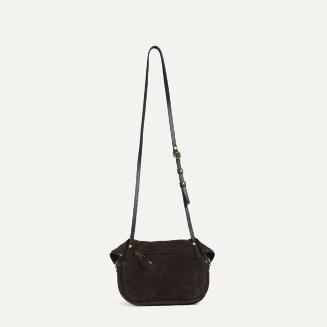 Bleu De Chauffe - Mini sac Jane - Marron foncé