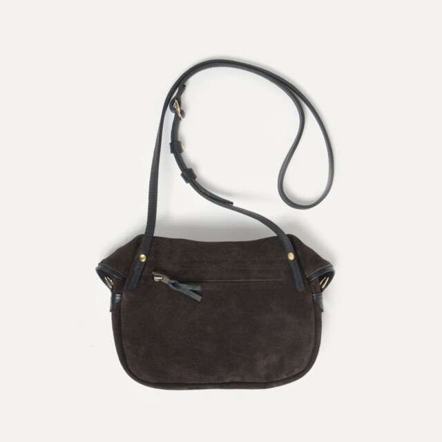 Bleu De Chauffe - Mini sac Jane - Marron foncé