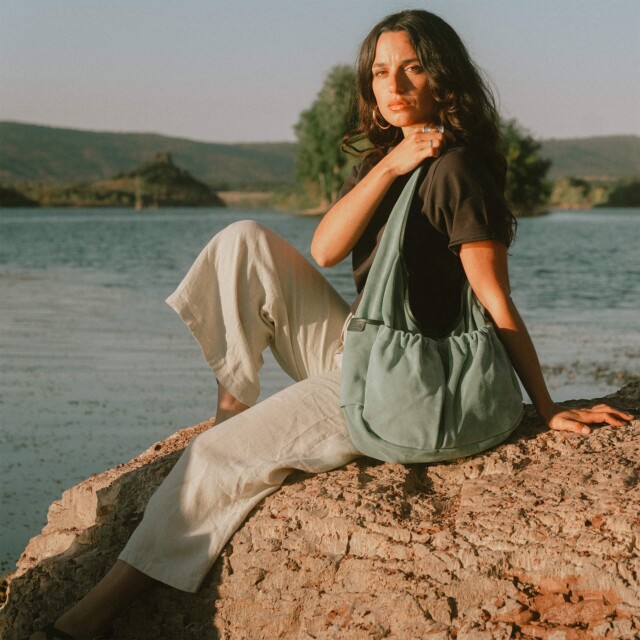 Bleu De Chauffe - Sac Paula - Vert Jade