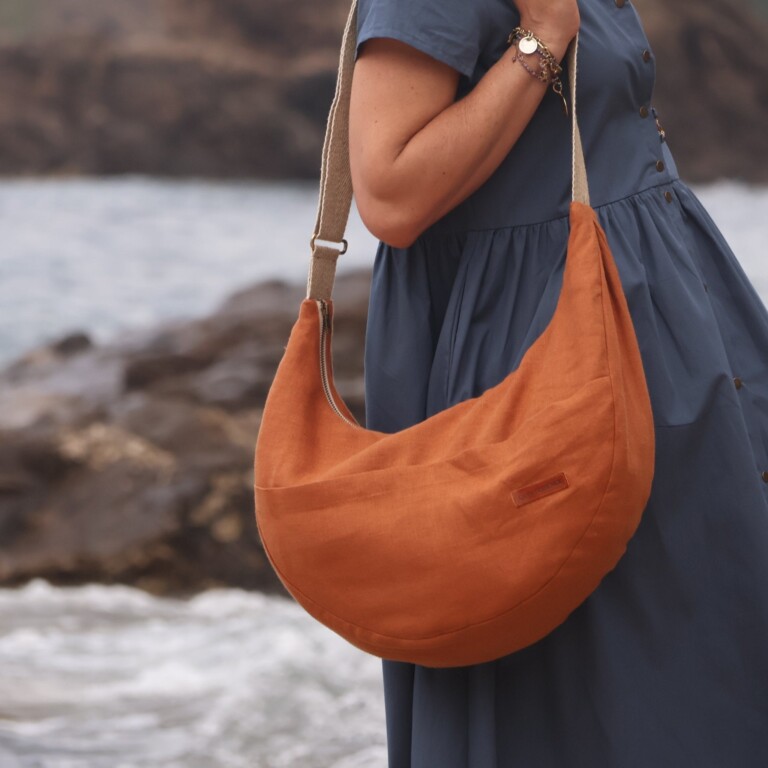 Quintessence - Sac Pia en lin écureuil