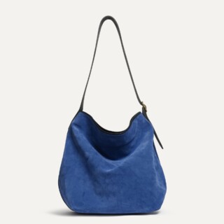 Sac seau Sofia – Bleu Agate par la marque Bleu de Chauffe Bleu de Chauffe - Sac seau Sofia – Bleu Agate