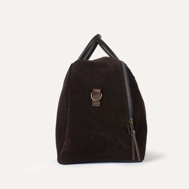 Bleu De Chauffe - Sac voyage Bowling - Marron foncé