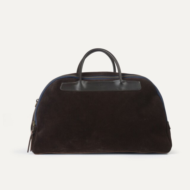 Bleu De Chauffe - Sac voyage Bowling - Marron foncé