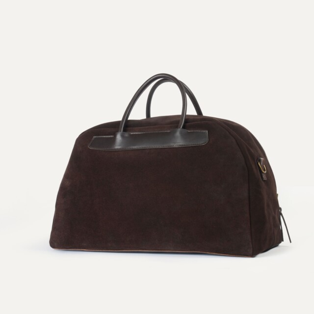 Bleu De Chauffe - Sac voyage Bowling - Marron foncé