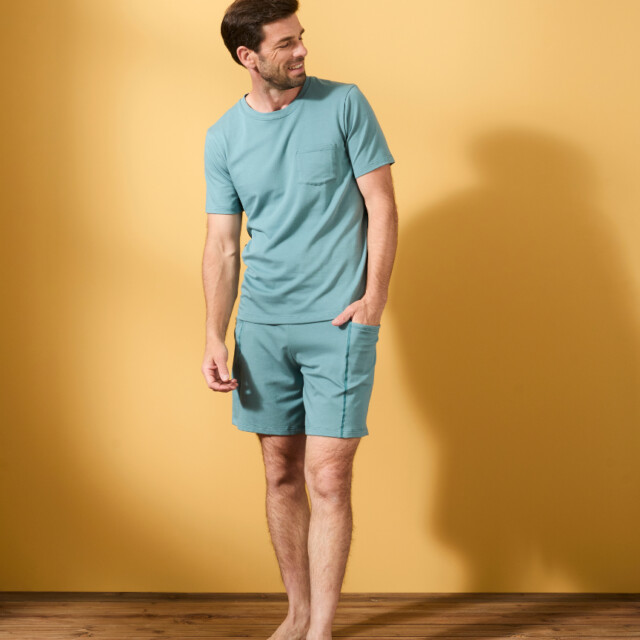 Lemahieu - Short coton modal - Velours - Homme