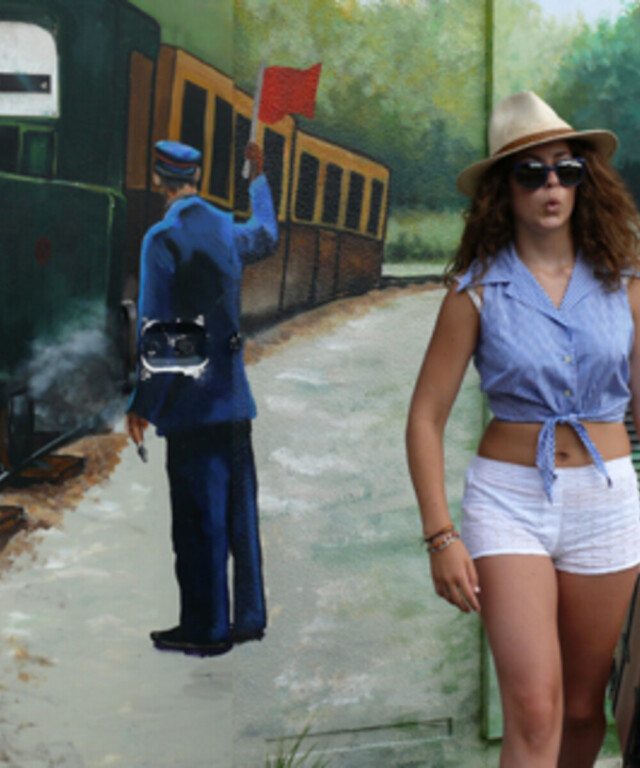 Fleurs Pois et Cie - Shorty 100% coton made in France – Blanc