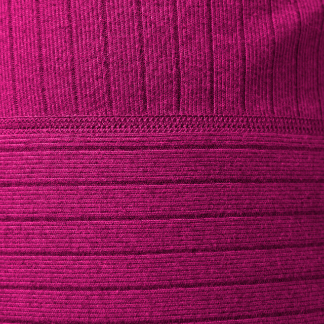 Lemahieu - Top laine et coton col montant - Camélia - Femme