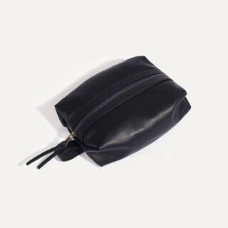 Bleu de Chauffe - Trousse de toilette Zazou  Liscio noir