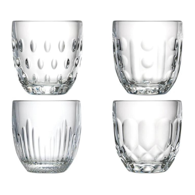 LA ROCHERE - 4 verres Troquet LA ROCHERE