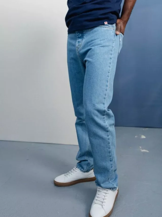 1083 - Jeans droit 101n delave